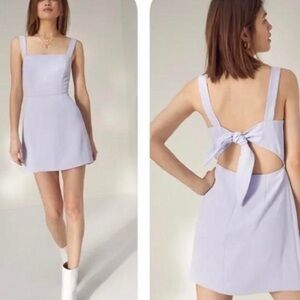 Aritzia Wilfred Aperature Tie Back Dress